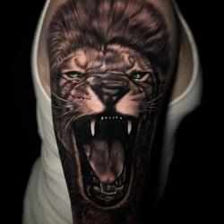Image 5 Tatuaje de león android