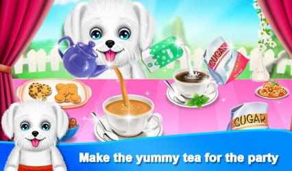 Imágen 10 Puppy Tea Party Game android