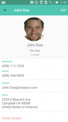 Screenshot 4 CiraSync Public Folder App for Office 365 android