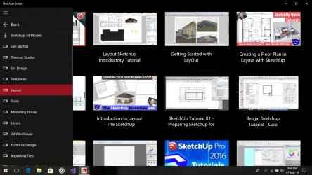 Screenshot 3 Sketchup 3d Guides windows