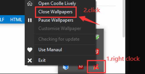 Captura 5 Coolle Live Wallpaper - Gif, Video, Html and EXE as Wallpaper windows