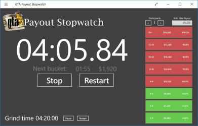 Screenshot 1 Payout Stopwatch for GTA windows
