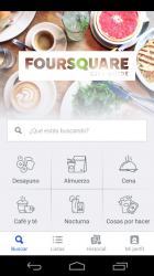 Screenshot 2 Foursquare android