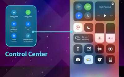 Screenshot 12 Phone 13 Launcher, OS 15 Launcher, Control Center android