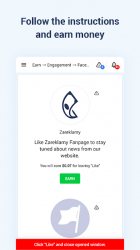 Captura de Pantalla 4 Zareklamy - Gane dinero en línea gratis android