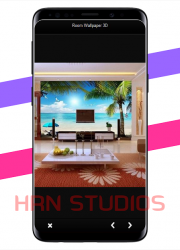 Capture 3 Fondo de pantalla en una pared 3D para el hogar android
