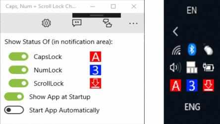 Screenshot 1 Caps, Num + Scroll Lock Checker (Pro) windows