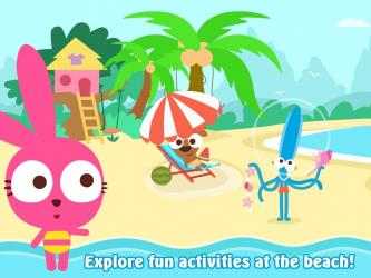 Screenshot 9 Purple Pink Summer Beach-Kids Party Education App android