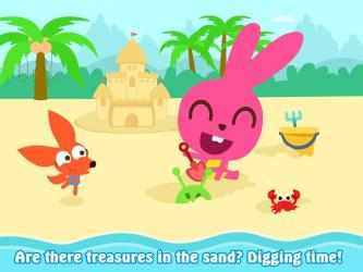 Captura 7 Purple Pink Summer Beach-Kids Party Education App android
