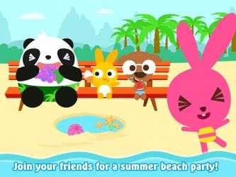 Imágen 8 Purple Pink Summer Beach-Kids Party Education App android
