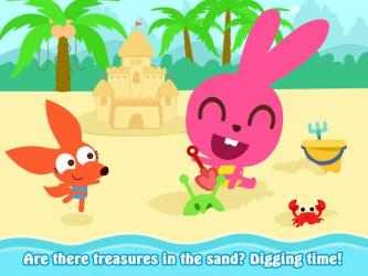 Captura 12 Purple Pink Summer Beach-Kids Party Education App android