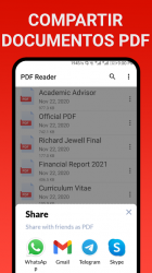 Screenshot 10 Lector PDF - PDF Reader App android