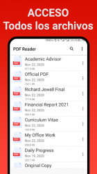 Captura de Pantalla 9 Lector PDF - PDF Reader App android