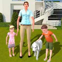 Screenshot 1 mamá virtual multimillonario: familia feliz android