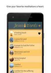 Screenshot 7 Jesus Words Meditation android