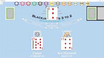 Screenshot 2 Blackjack Player windows