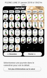 Screenshot 4 Lunar Calendario del jardinero android