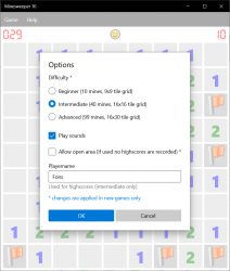Screenshot 2 Minesweeper 10 windows