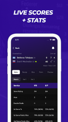Screenshot 2 TNNS: Tennis Live Scores android