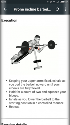 Capture 9 Los ejercicios de entrenamiento de bíceps android