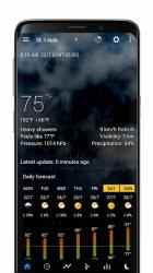 Screenshot 9 Realistic animated weather backgrounds add-on android