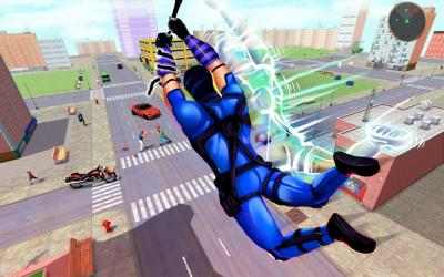Imágen 7 Invisible Ninja Rope Hero Game:City Rescue Mission android