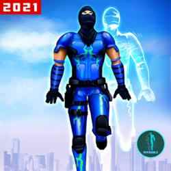 Imágen 1 Invisible Ninja Rope Hero Game:City Rescue Mission android