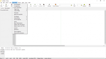 Screenshot 3 Geany IDE - C, CPP and JAVA windows