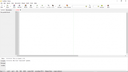 Screenshot 1 Geany IDE - C, CPP and JAVA windows