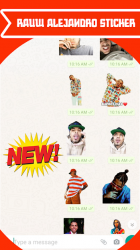 Captura 4 Rauw Alejandro Stickers for Whatsapp & Signal android