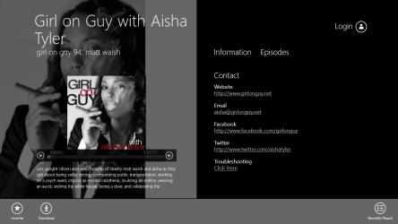 Screenshot 2 Girl on Guy with Aisha Tyler windows