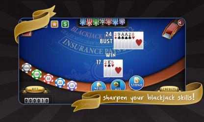 Screenshot 2 Blackjack Free! windows