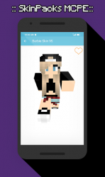 Screenshot 14 1000+ SkinPacks Barbie for Minecraft android