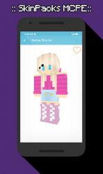 Screenshot 8 1000+ SkinPacks Barbie for Minecraft android