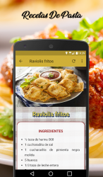 Screenshot 3 Recetas de Pasta android