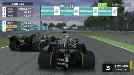 Captura de Pantalla 3 F1 Mobile Racing android