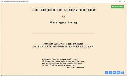 Captura de Pantalla 1 The Legend of Sleepy Hollow, by Washington Irving windows