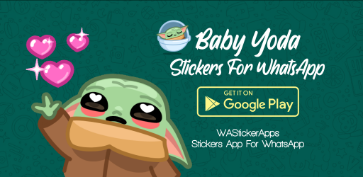 Capture 7 Baby Yoda Stickers 💖 WAStickerApps android