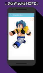 Screenshot 8 SkinPacks Dragonball for Minecraft android