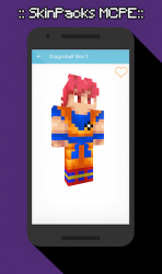 Screenshot 14 SkinPacks Dragonball for Minecraft android
