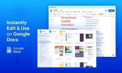 Captura de Pantalla 5 Google Docs, Sheets & Slides Templates. windows