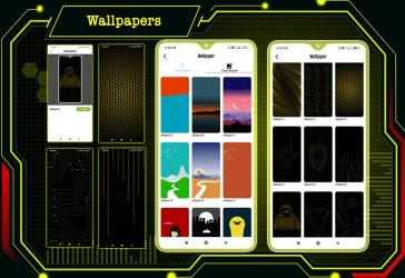 Imágen 7 Classy Launcher - App lock, Hitech Wallpaper android