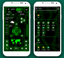 Captura 12 Classy Launcher - App lock, Hitech Wallpaper android