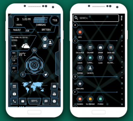Imágen 13 Classy Launcher - App lock, Hitech Wallpaper android