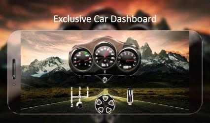 Captura de Pantalla 14 Car Dashboard Live Wallpaper android