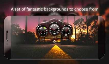 Captura de Pantalla 13 Car Dashboard Live Wallpaper android