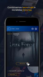 Captura 6 Dark Forest - Historia de terror libro interactivo android