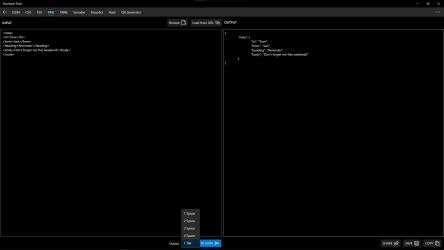 Captura de Pantalla 4 Dev Tools UWP - JSON Formatter, JSON to XML, Encoder and QR Generator windows
