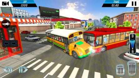 Screenshot 6 Escuela Autobús Transporte Conductor 2019 - School android