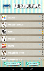 Captura de Pantalla 10 Tarjetas educativas en español android